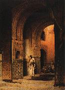 Adolf Steel The Night Guard. china oil painting artist